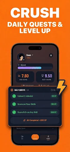 Download Gymnastics AI Coach & Judge – Pelatih Senam AI Terbaik - Screenshot 3