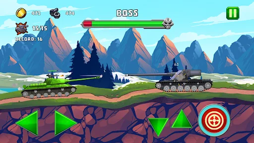 Download Tank Attack 5 | Tanks 2D Terbaru – Game Perang Seru - Screenshot 11