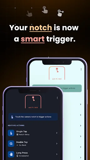 Download Smart Action Notch Terbaru – Kontrol Gestur Canggih - Screenshot 1