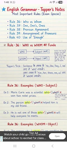Download 60 Rules of English Grammar Terbaru – Belajar Cepat - Screenshot 5