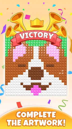 Download Crystal Sort: Art Collection Terbaru – Game Puzzle Santai - Screenshot 11