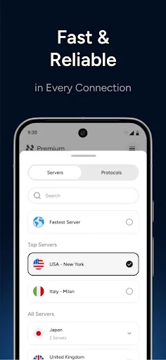 Download HidzoVPN Terbaru – VPN Cepat & Aman Gratis - Screenshot 3