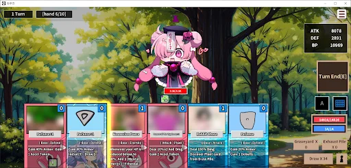 Unduh Flower Fight Terbaru – Game RPG Deck Building Strategis - Screenshot 6