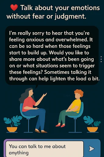 Download Safe Space: AI Therapist Terbaru – Teman Curhat AI - Screenshot 2
