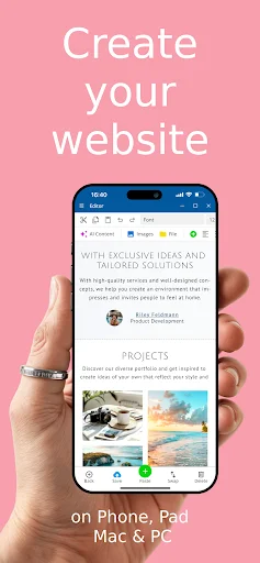 Download Website Builder – bluetronix Terbaru – Buat Website Gratis - Screenshot 1