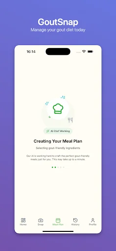 Download Gout Snap AI Terbaru – Deteksi Purin Makanan Gratis - Screenshot 5
