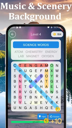 Download Relaxing Word Search: Harmony – Game Asah Otak Santai - Screenshot 4