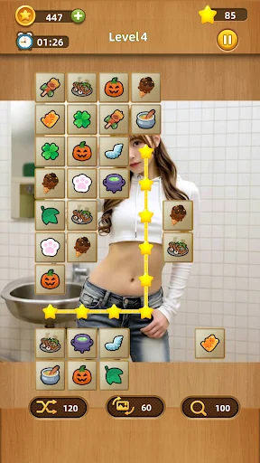 Download Sexy Shisen Sho Girls Mahjong Terbaru – Game Puzzle Seru - Screenshot 5