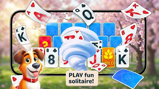 Download Solitaire Tripeaks Offline Terbaru – Game Kartu Santai - Screenshot 1