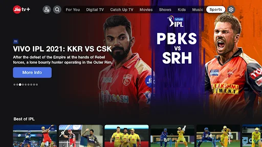 Download Jiotv+ Terbaru – Streaming TV & Hiburan Premium Gratis - Screenshot 7