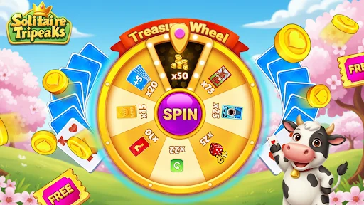 Download Solitaire TriPeaks: Brain Terbaru – Game Kartu Gratis - Screenshot 5