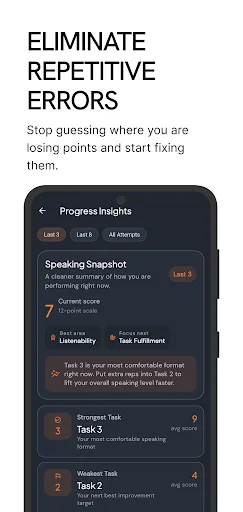 Download CELPIP Speaking Prep: USpeakAI – Latihan CELPIP Gratis - Screenshot 4