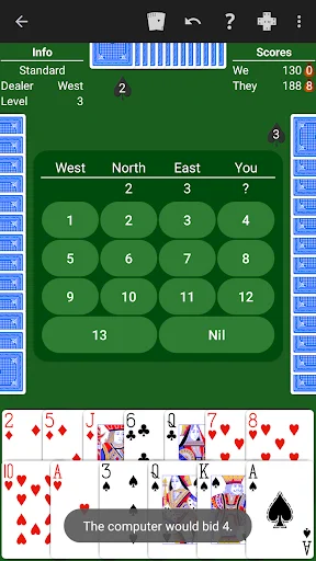 Download Spades – Expert AI Terbaru – Game Kartu Strategi Offline - Screenshot 1