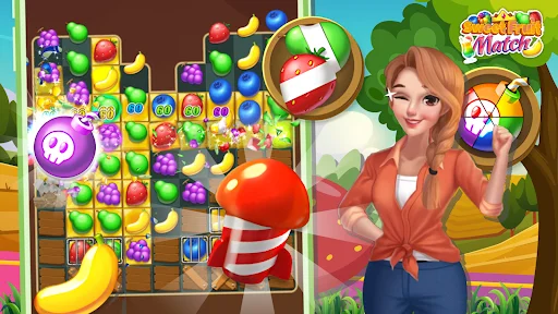 Download Sweet Fruit Match Puzzle Blast Gratis – Game Puzzle Seru - Screenshot 27