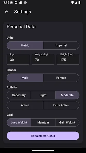 Download AI Calorie Counter by Photo – Lacak Kalori & Nutrisi - Screenshot 8