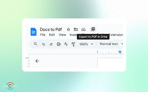 Docs to PDF: Konversi Google Docs ke PDF Mudah & Cepat - Screenshot 1