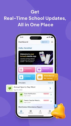 Download Vrindavan Public School Terbaru – Otomasi Sekolah Gratis - Screenshot 2