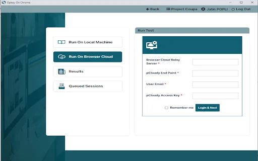 Download Opkey Browser Extension Terbaru – Otomasi Tes Gratis - Screenshot 5
