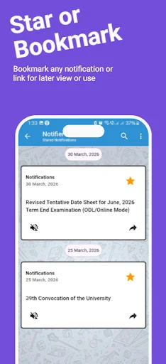 Download Notifier for IGNOU Terbaru – Update Cepat & Gratis - Screenshot 5