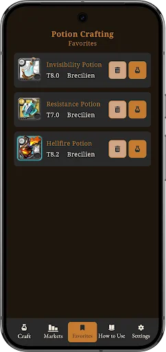 Download Albion Craft Calculator v2.1.0 – Hitung Profit Gratis - Screenshot 5