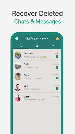 Download WAMR: Pulihkan Pesan Dihapus Terbaru – Gratis - Screenshot 1