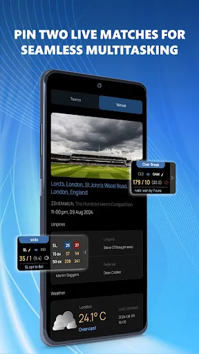 Download CricRadio Terbaru – Skor Kriket Live & Komentar Cepat - Screenshot 10