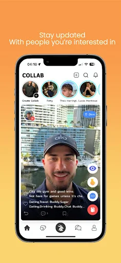Download Collab: Social Dating Terbaru – Cari Teman & Jelajah Thailand - Screenshot 2
