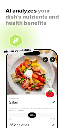 Download Calorie Counter: TrackAI – Lacak Nutrisi Makanan Anda - Screenshot 4