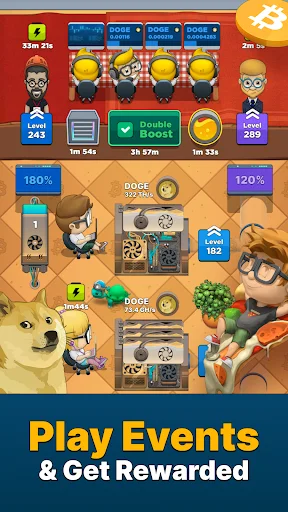 Download Crypto Miner 2: Bitcoin Games – Main Game Dapat Crypto! - Screenshot 4