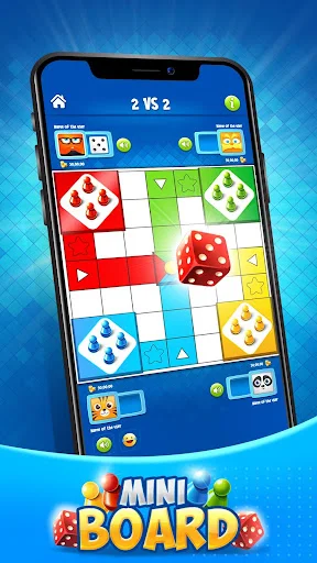 Download Ludo Mini: Dice Board Game – Main Ludo Cepat 5 Menit - Screenshot 2