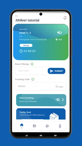 Download Altdeer Cloud Terbaru – Aplikasi Mining Efisien - Screenshot 1