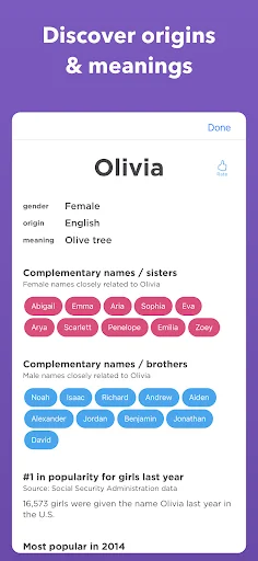 Download Baby Name Genius Terbaru – Cari Nama Bayi Terbaik - Screenshot 2