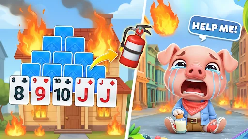 Download Solitaire Tripeaks Offline Terbaru – Game Kartu Santai - Screenshot 3
