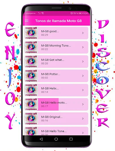 Download Nada Dering Moto g8 Terbaru – Koleksi Suara Keren Gratis - Screenshot 4