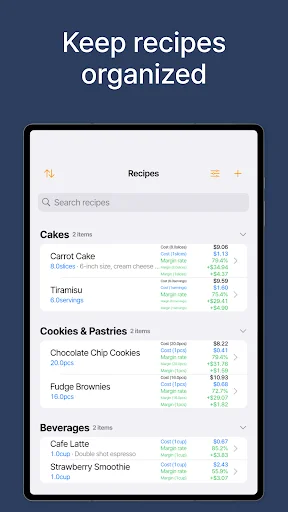 Download KitchenCost Terbaru – Hitung Biaya Resep & Profit Instan - Screenshot 14