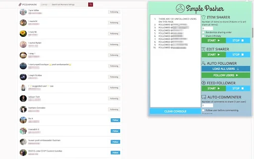 Download Simple Posher Terbaru – Otomatisasi Jualan Poshmark - Screenshot 2
