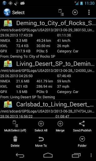 Download Ultra GPS Logger Lite Terbaru – Pelacak GPS Akurat - Screenshot 7