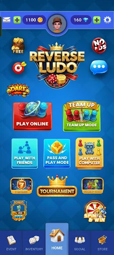 Download Ludo Reverse Terbaru – Tantangan & Keberuntungan Seru - Screenshot 1