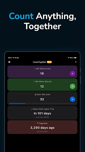 Download CountTogether Terbaru – Hitung Bersama Secara Real-Time - Screenshot 5
