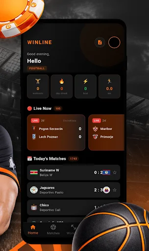 Download Winline Terbaru – Statistik Olahraga Real-Time Tercepat - Screenshot 3