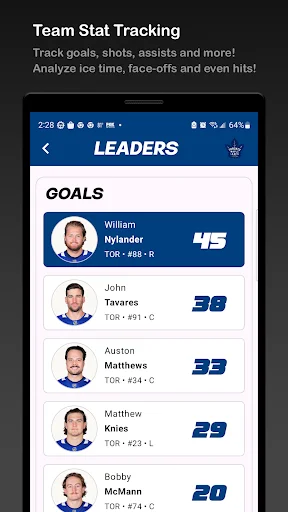 Download NHL Hockey Hub Terbaru – Statistik Hoki Gratis - Screenshot 3