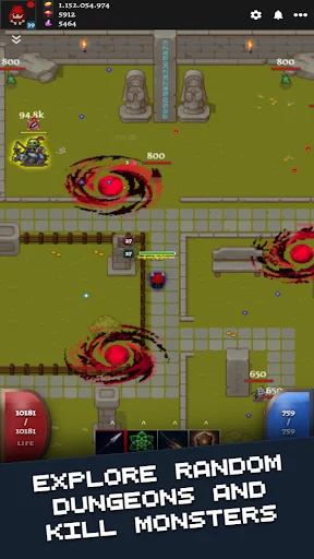 Download Pixel Valkyrie ARPG Terbaru – Kalahkan Monster & Loot - Screenshot 1