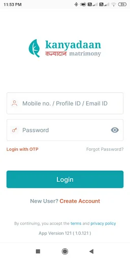 Download Kanyadaan Matrimony Terbaru – Aplikasi Cari Jodoh India - Screenshot 1