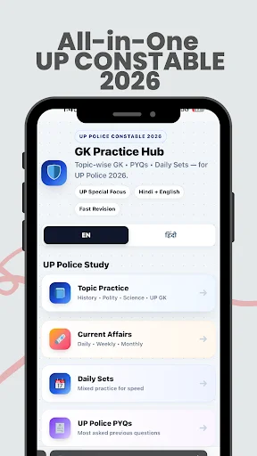 Download UP Police Constable 2026 GK+CA – Latihan Soal Gratis - Screenshot 17