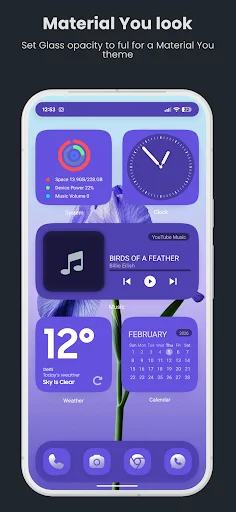 Download True Liquid Glass Terbaru – Kustomisasi Layar HP Gratis - Screenshot 3