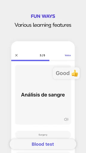 Download Onevoca – Flashcards Terbaru, Cara Mudah Belajar Kosakata - Screenshot 2