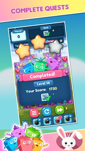 Download Gems Blast – Match Puzzle Terbaru – Game Teka-teki Seru - Screenshot 8