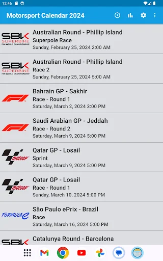 Download Motorsport Calendar 2026 – Jadwal Balap Terlengkap - Screenshot 5