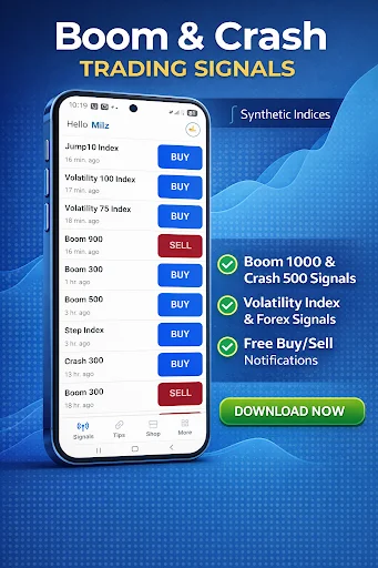 Download Boom & Crash Signals Terbaru – Sinyal Trading Akurat - Screenshot 1
