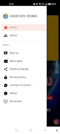 Download Radio DFC World Terbaru – Aplikasi Radio Online Gratis - Screenshot 9
